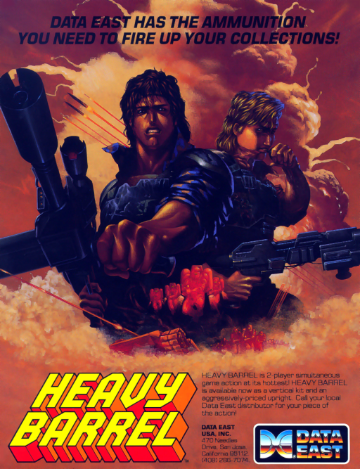 Heavy Barrel (US) MAME2003Plus Game Cover